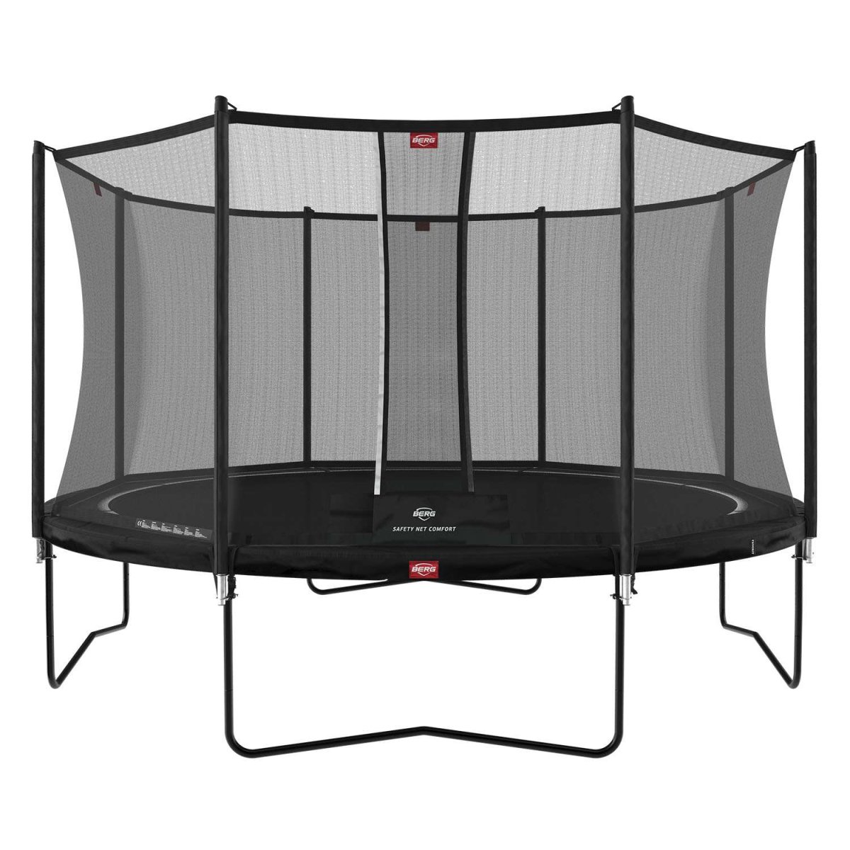 BERG Favorit Regular Trampoline 380 Black + Safety Net Comfort