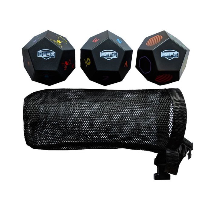 Berg Levels 3 balles en mousse et sac de rangement