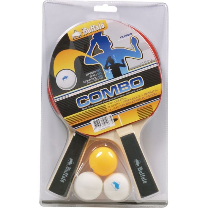 Set raquettes Buffalo Combo tennis de table avec balles
