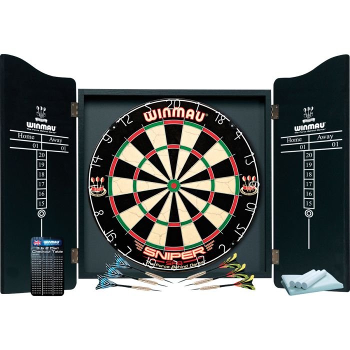 Winmau Pro Dart Cabinet with Dart Set