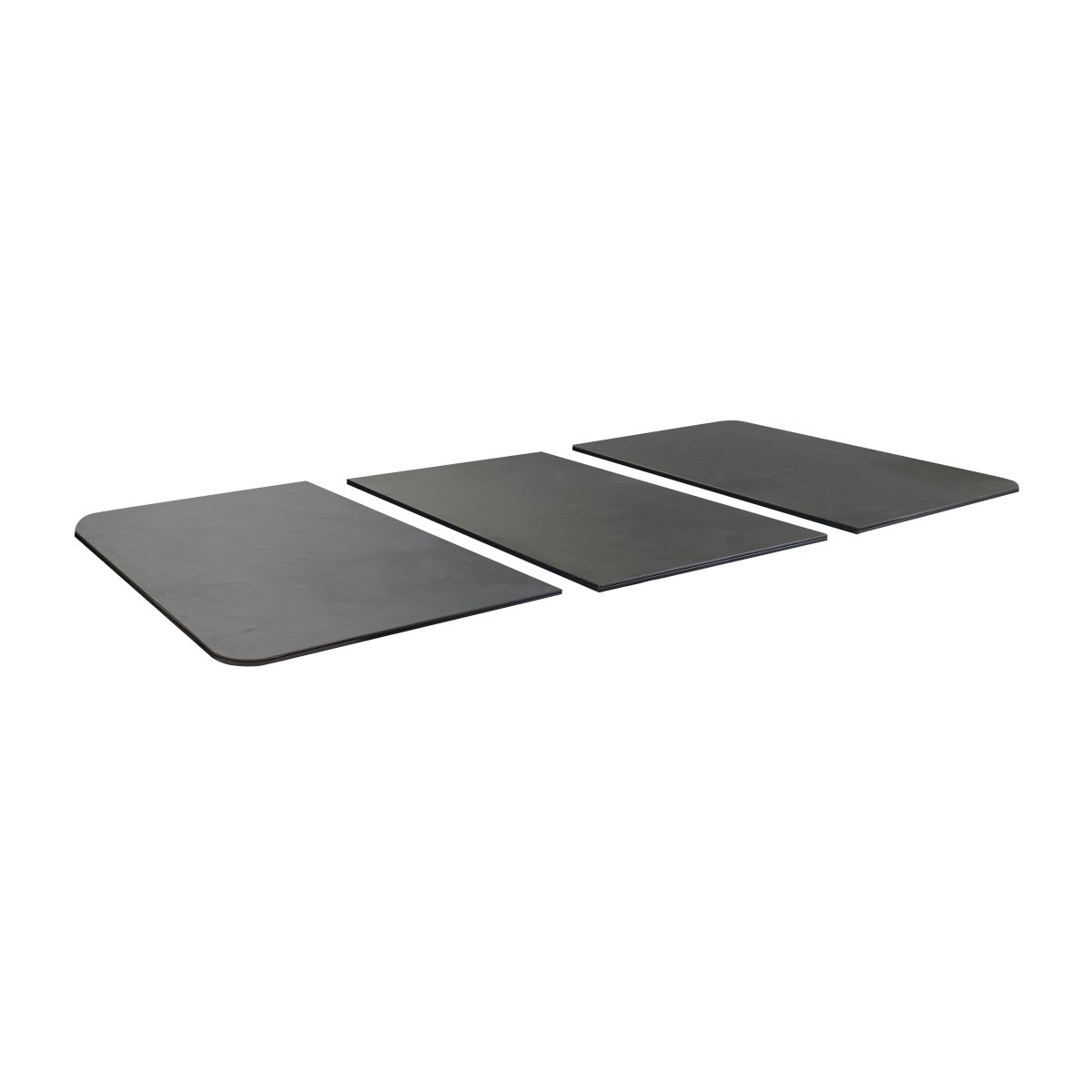 Cornilleau Plateau de table Hyphen "Stone" - 3 pièces - noir