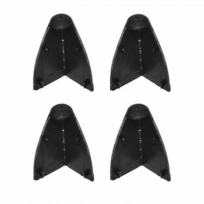 Two-Material Corner H60 Black X4