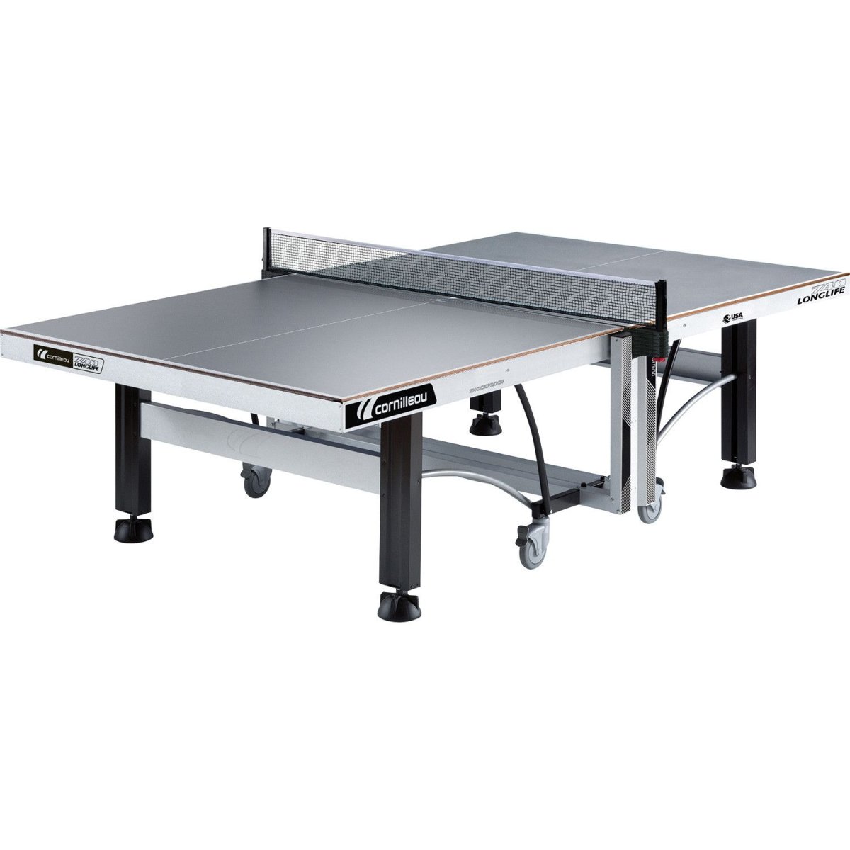 Table de tennis de table Cornilleau Pro 740 Longlife Outdoor Gris