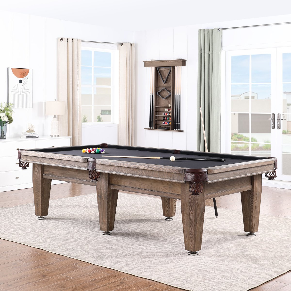 Table de billard Lexor Imperator Competition Pro 9FT chêne vintage
