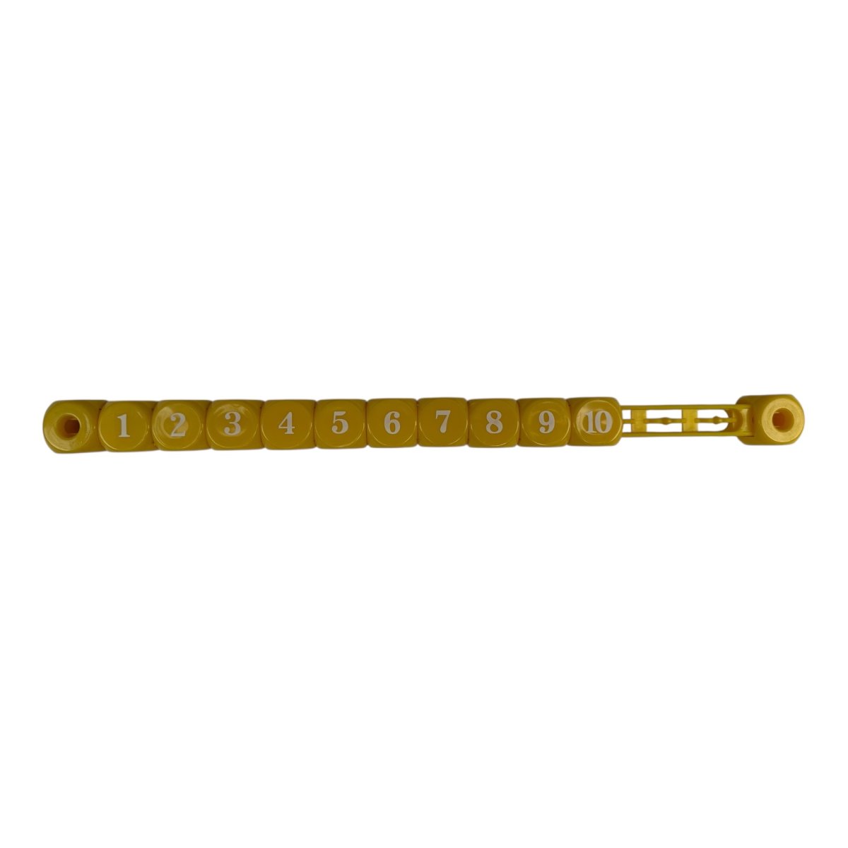NORTH Compteur de score jaune en plastique pour table de baby-foot