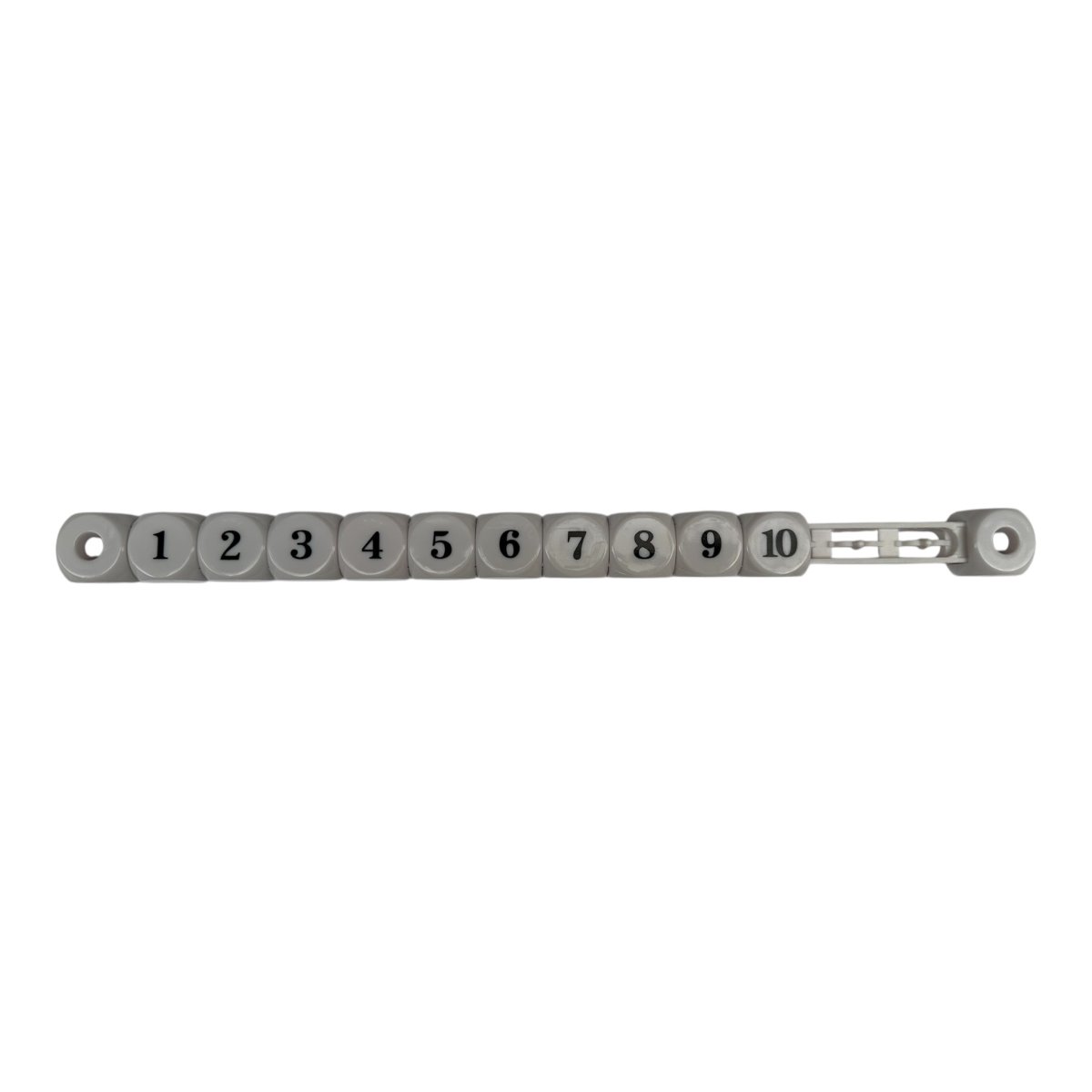 NORTH Compteur de score blanc en plastique pour table de baby-foot