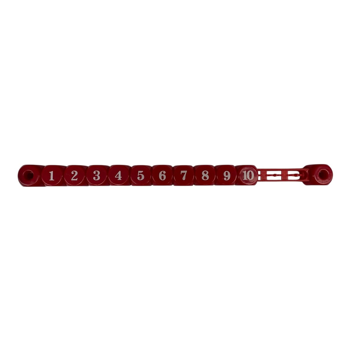 NORTH Compteur de score rouge en plastique pour table de baby-foot