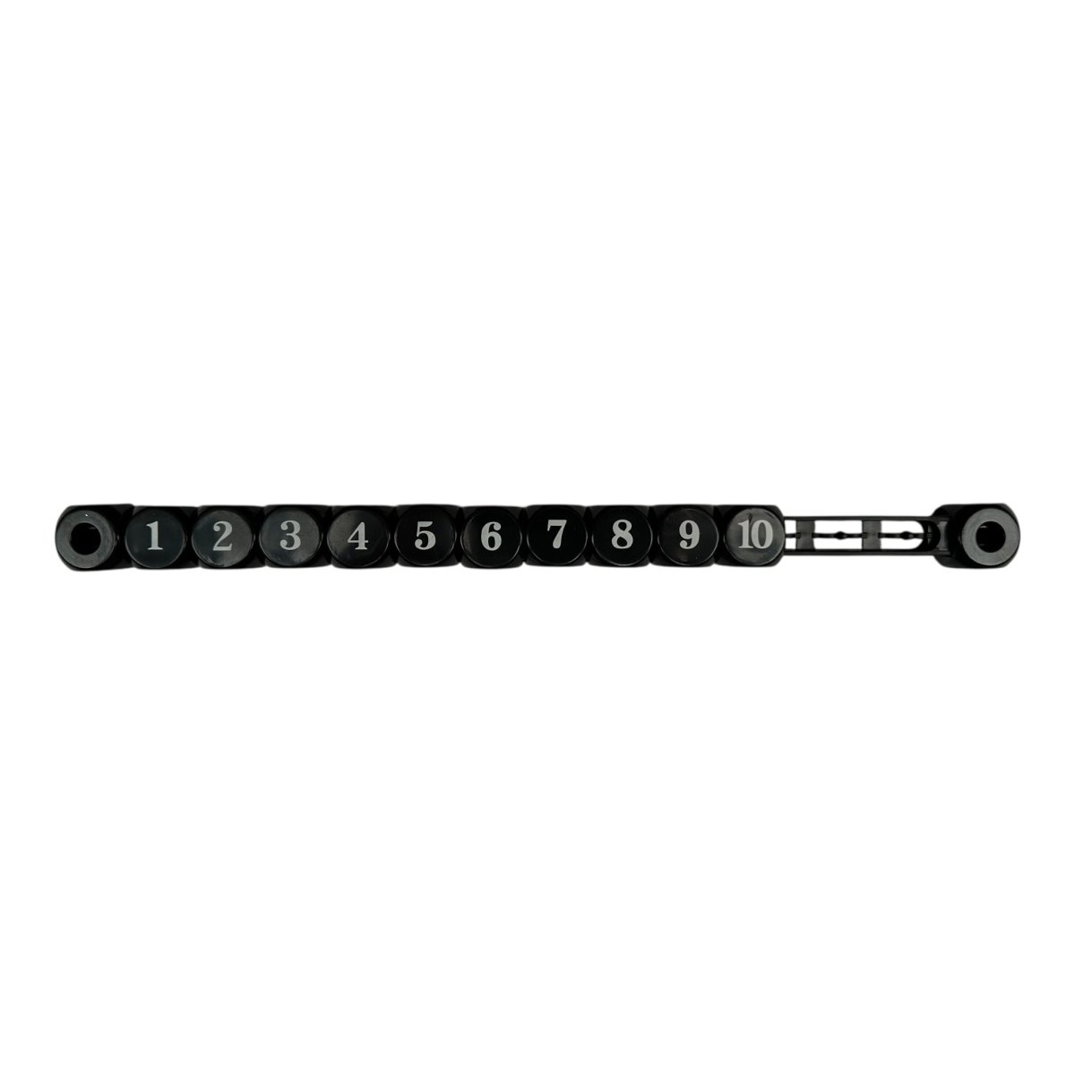 NORTH Compteur de score noir en plastique pour table de baby-foot