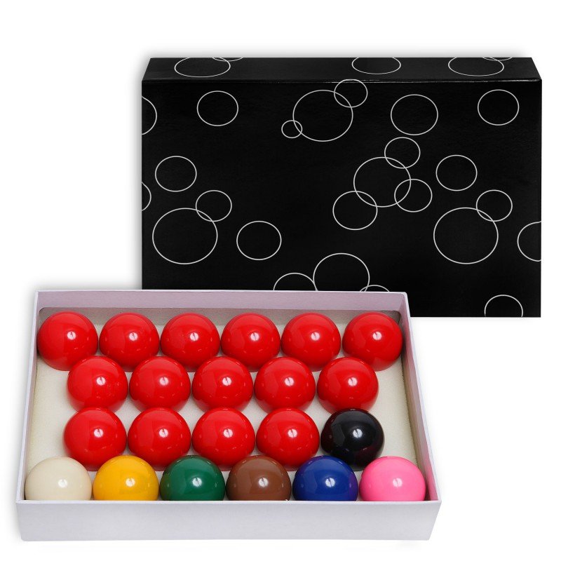 NORTH Lot de billes de snooker économique 57,2mm