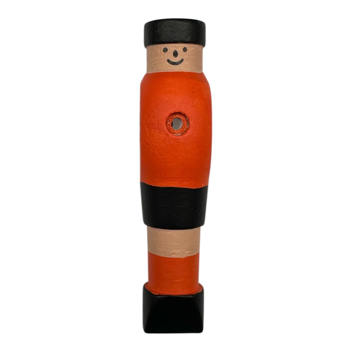 NORTH Lot de 11 joueurs de baby-foot orange en bois 16MM