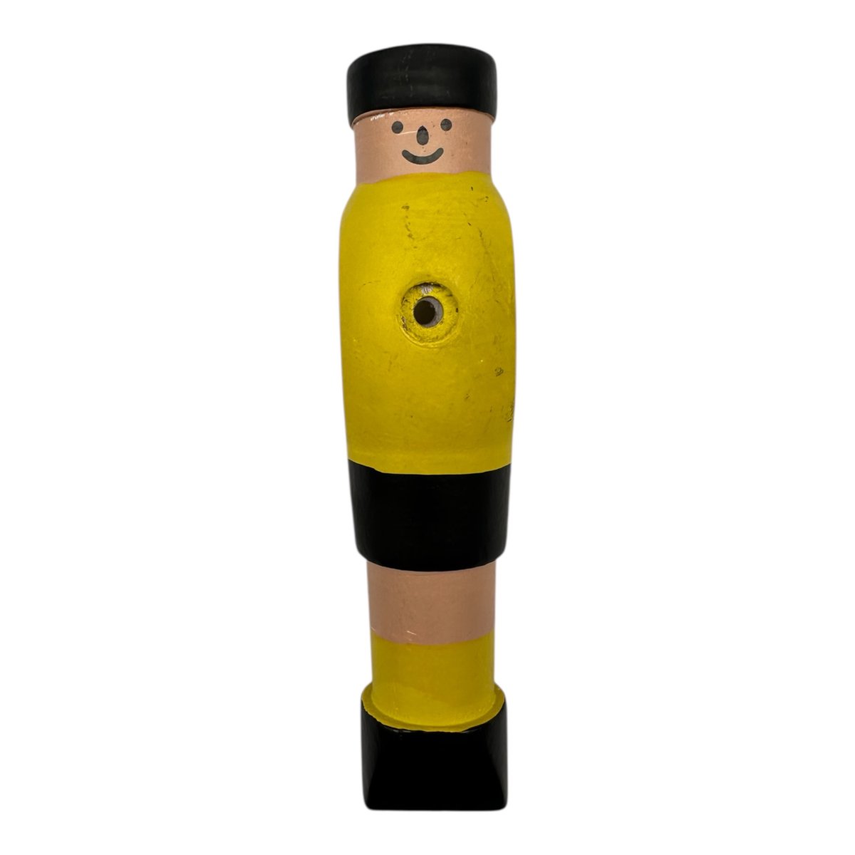 NORTH Lot de 11 joueurs de baby-foot jaune en bois 16MM