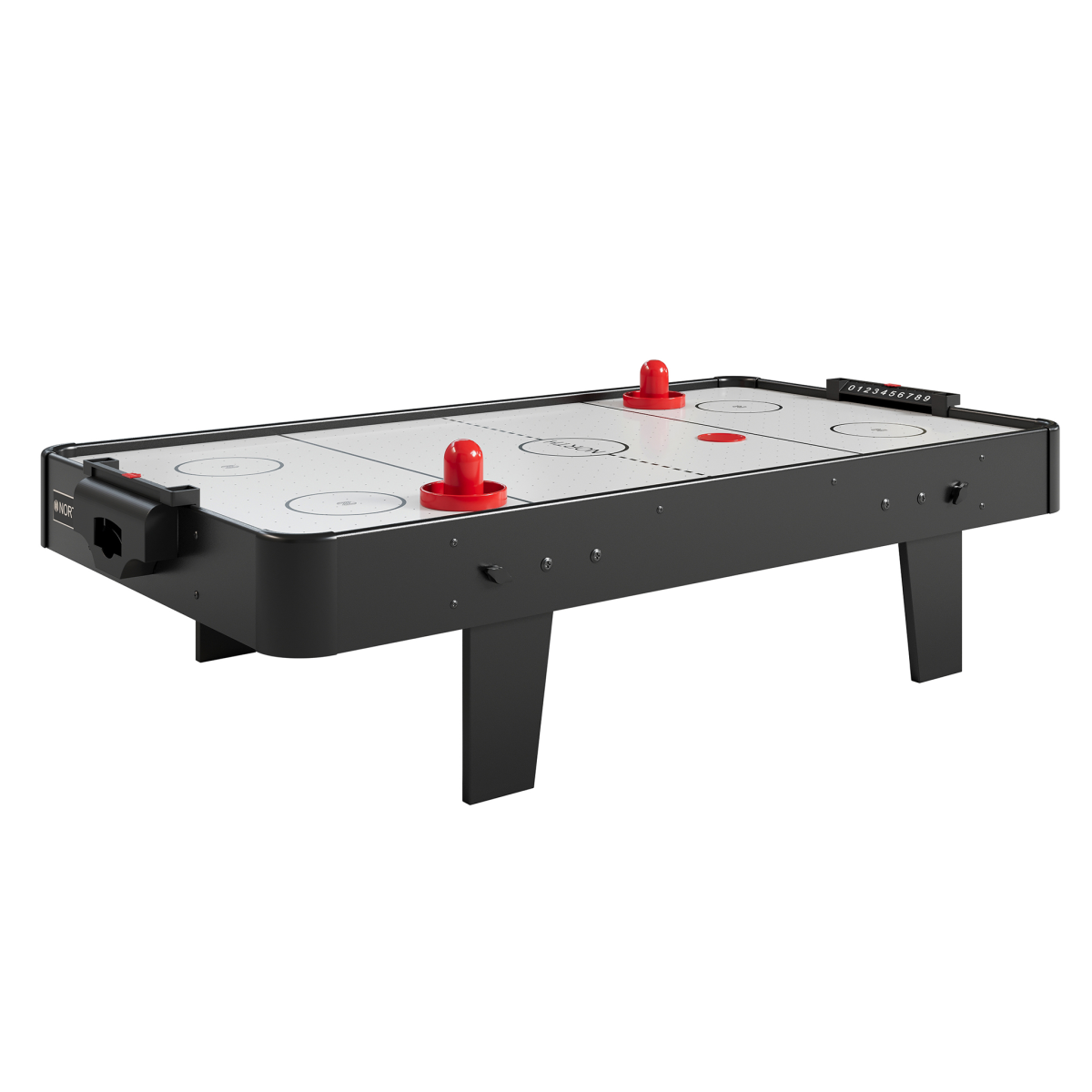 NORTH Blast Table de air hockey Noir/Blanc 3FT