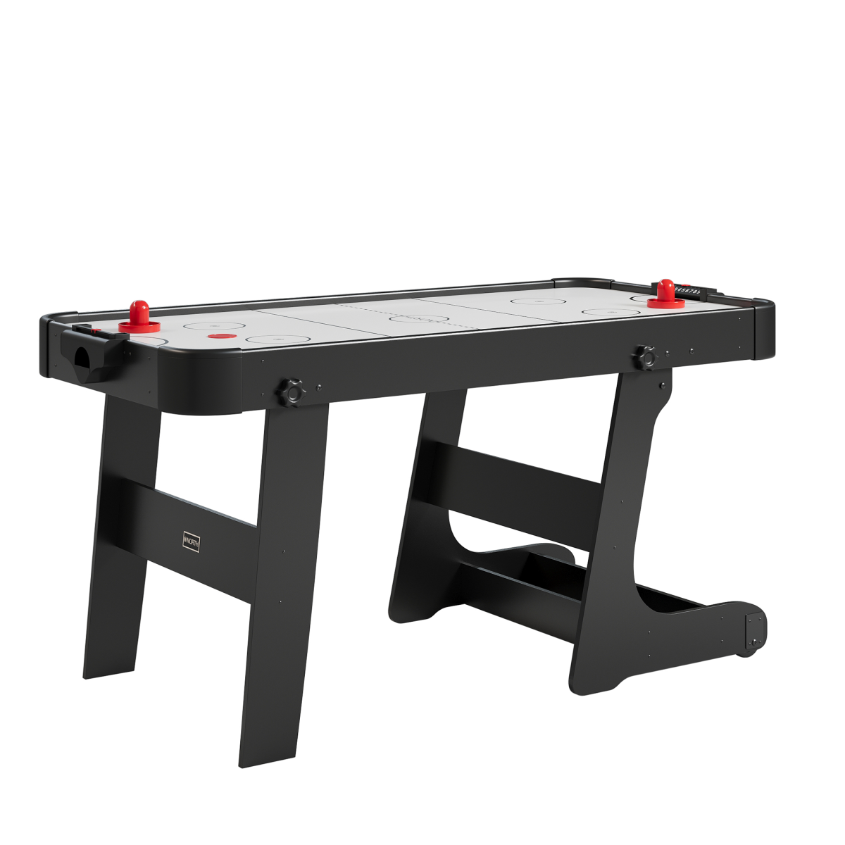 NORTH Arctic Table de air hockey Noir/Blanc 5FT