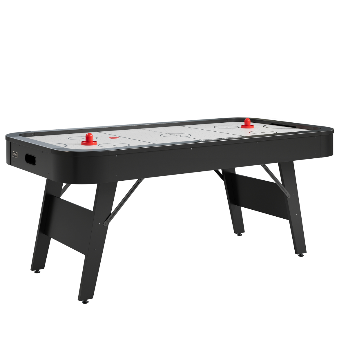 NORTH Zenith Table de air hockey Noir/Blanc 7FT