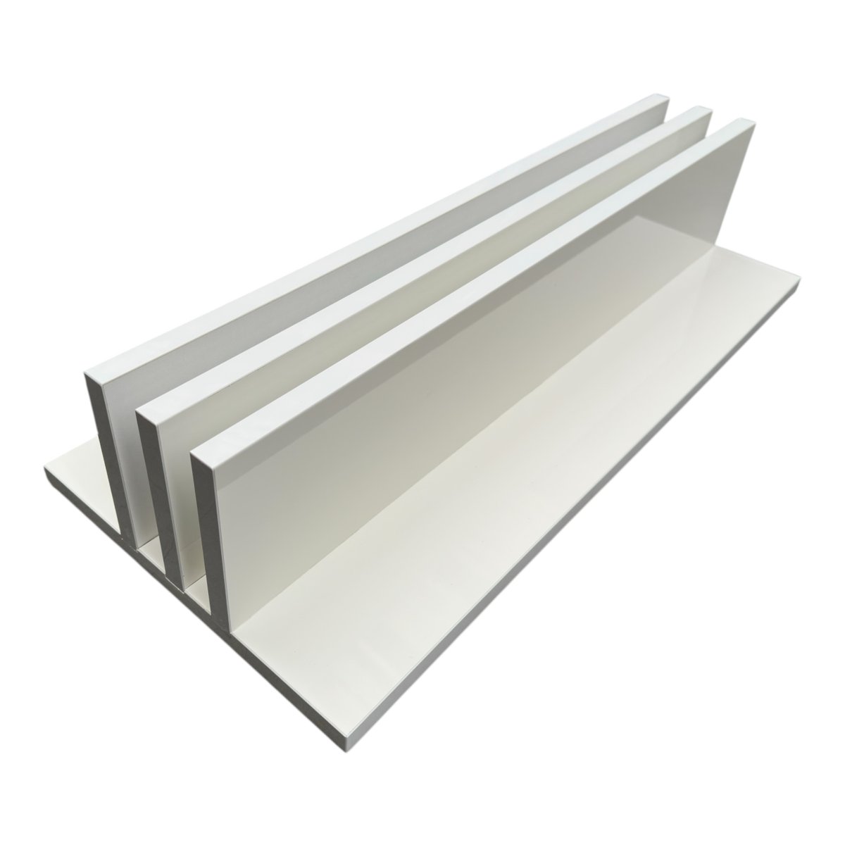 NORTH Cover Board Holder Pool Table High Gloss White (For 2 Tops)