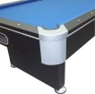 Table de billard (pool) TopTable Challenger noir/bleu 7FT miniature