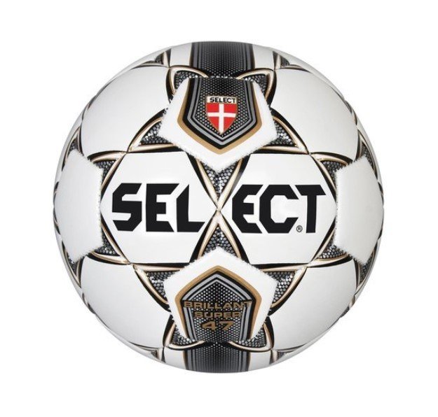 Ballon de football Select Brillant Super 47 DBU blanc/gris