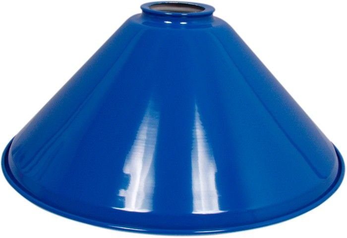 Abat-jour de rechange pour lampe de billard 37 cm, bleu
