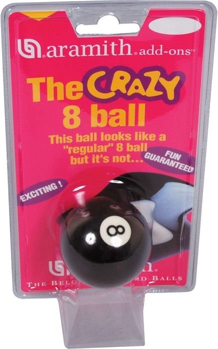 Aramith pool ball 57.2mm crazy 8