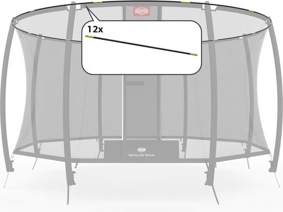 BERG Safety Net Deluxe - Hoop set - 430 cm