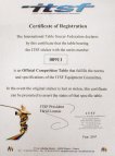 Table de compétition Garlando World Champion miniature