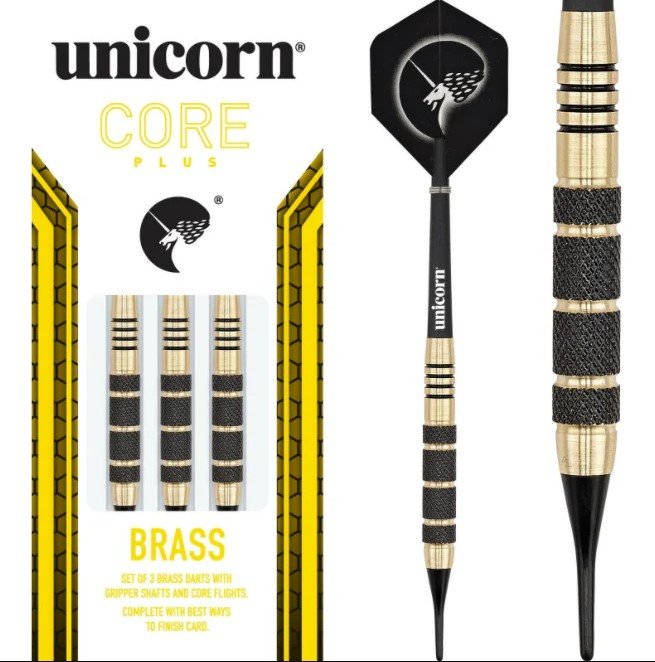 S/T Core Plus Win - Fléchettes laiton BLK - 19G