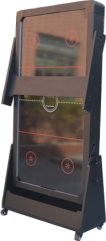 TopTable Twist 2in1 Max Air Hockey/Pool Table Black/Black 6FT thumbnail