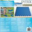 Intex Dalles de sol bleues 8 pièces (50x50x1cm) miniature