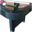 TopTable Hurricane table de air-hockey Noir / Noir 7FT miniature