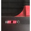 TopTable Hurricane table de air-hockey Noir / Noir 7FT miniature