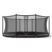 BERG Grand Favorit InGround Trampoline 520 Gris + Safety Net Comfort miniature