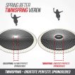 BERG Grand Elite Regular Trampoline 520 Grey + Safety Net Deluxe XL thumbnail