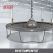 BERG Grand Elite Regular Trampoline 520 Grey + Safety Net Deluxe XL thumbnail