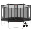 BERG Favorit Regular Trampoline 430 Gris Levels + Safety Net Comfort miniature