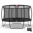 BERG Elite Regular Trampoline 430 Grey Levels + Safety Net Deluxe thumbnail
