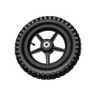 Roue noire 12,5x2,25-8 tout terrain miniature