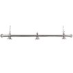 Tige pour luminaire Buffalo avec 3 raccords chrome miniature