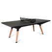 Table de tennis de table Cornilleau Origin Medium Outdoor Noir / Pierre miniature