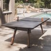 Table de tennis de table Cornilleau Origin Medium Outdoor Noir / Pierre miniature