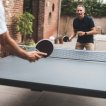 Table de tennis de table Cornilleau Hyphen Outdoor Noir / Stone miniature