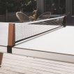 Table de tennis de table Cornilleau Origin Outdoor Blanc / Pierre miniature