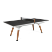 Table de tennis de table Cornilleau Origin Medium Outdoor Blanc / Pierre miniature