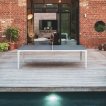 Table de tennis de table Cornilleau Hyphen Outdoor Blanc / Stone miniature
