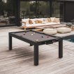 Cornilleau Classic Table de billard (pool) d'extérieur noire / gris foncé miniature