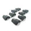 Cornilleau Set of 4 Adjustable Feet Male + Female Black thumbnail