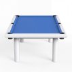 NORTH Versilia Table de billard Extérieur Blanc 8FT miniature