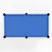 NORTH Versilia Table de billard Extérieur Blanc 8FT miniature