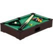 NORTH Assisi Mini Table de billard (pool) Bois foncé/Vert 51 x 31 x 10 cm miniature