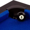 NORTH Bari Table de billard (pool) Noir/Bleu 4FT miniature