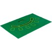 NORTH Set de poker Aluminium, mallette de poker 600 jetons et mélangeur de cartes miniature